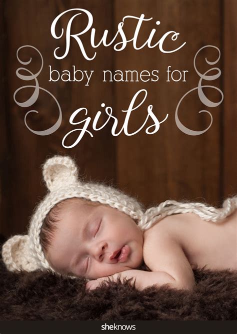 These Rustic Baby Names For Girls Are As Charming As They