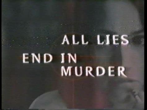 All Lies End In Murder 1997