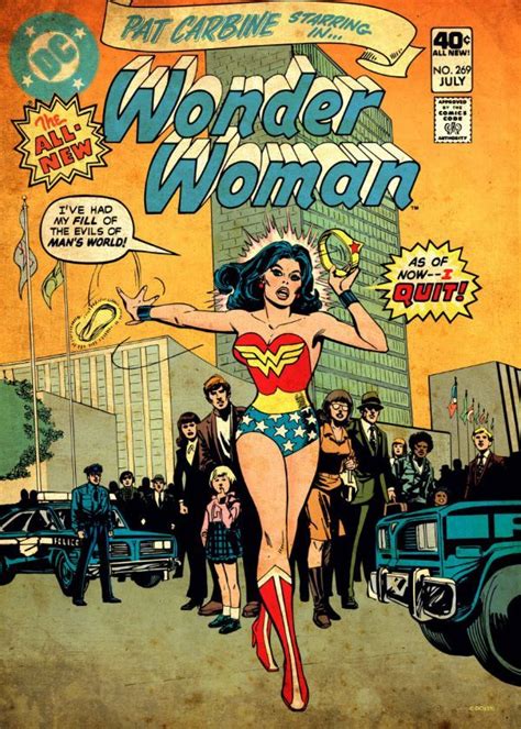 Wonder Woman By Ross Andru Poster Print By DC Comics Displate In Wonder Woman
