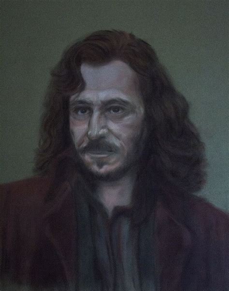 Pastel Painting Of Sirius Black Sirius Black Harry Potter Portraits