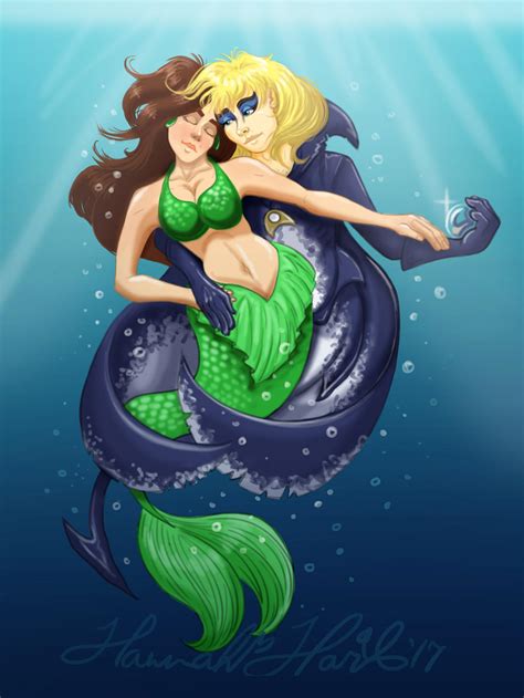 Sarah And Jareth Under The Sea Au By Angry Small Friend On Deviantart
