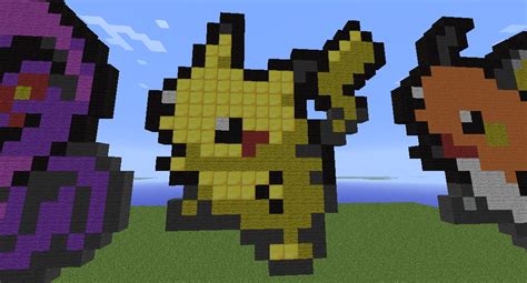 All 649 Pokemon Pixel Art Wip Minecraft Map