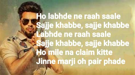 Robinhood Lyrics Singga New Punjabi Song Youtube