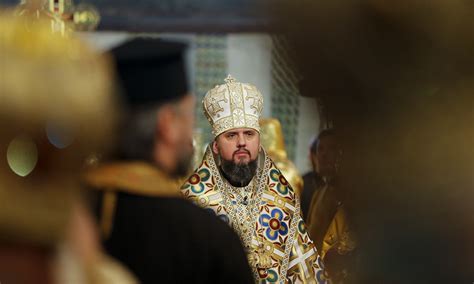Head Of Ukraines New Orthodox Church Assumes Office