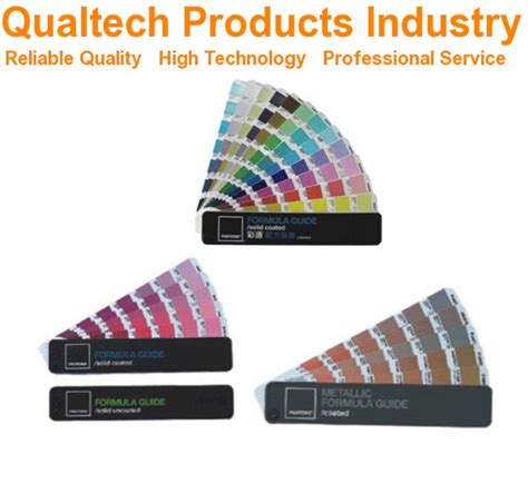 Professional Pantone Color Cards Precision Pantone Matching System