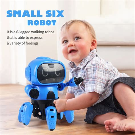 Interactive Robot Walking Smart Robot Toy Senses Gesture Control Ts