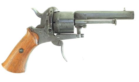 Lot 11 Belgian Pinfire Revolver