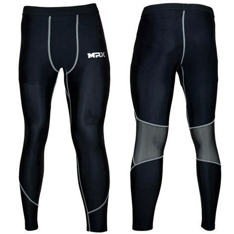 Mrx Mens Compression Pants Tights Running Gym Legging Long Base Layer