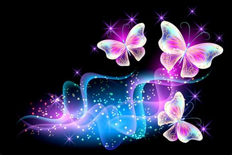 Pink And Purple Butterfly Backgrounds