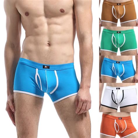 Wj Men S Underwear Sexy Metrosexual Cotton Underwear Men S Boxers In Boxers From Underwear