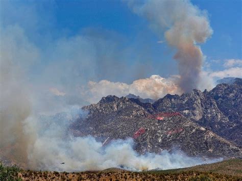Bighorn Fire More Evacuations In Catalina Mountains Near Tucson