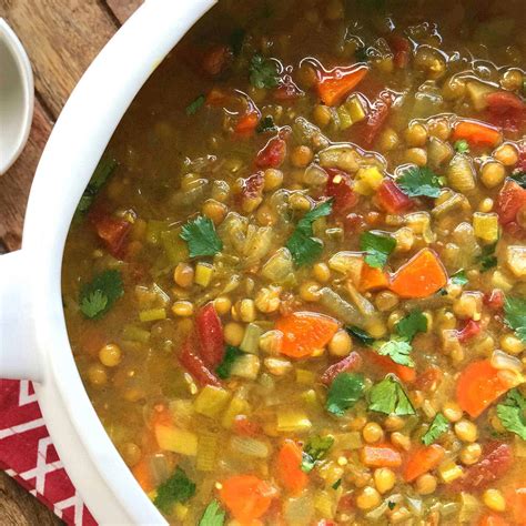 Curried Lentil Soup The Daring Gourmet