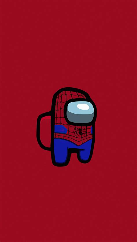 Personaje De Among Us Como Spider Man Fondo De Pantalla 5k Hd Id8237