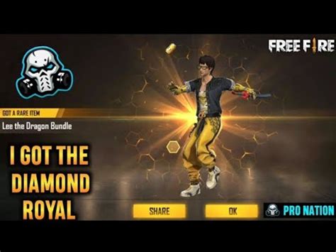 As you know, there are a lot of robots trying to use our generator, so to make sure that our free generator will only be used for players, you need to complete a quick task, register your number, or download a mobile app. I Got Lee The Dragon Bundle in Free Fire Diamond Royale ...