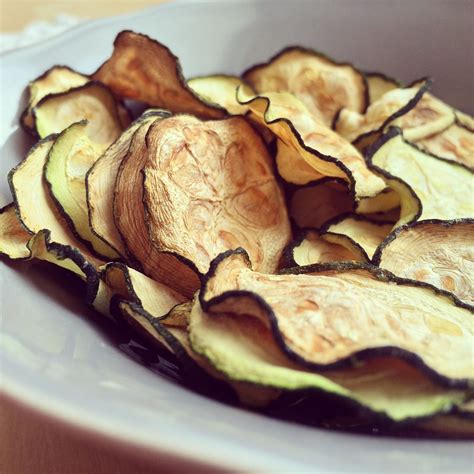 Chips de courgettes