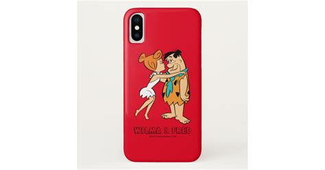 The Flintstones Wilma Kissing Fred Case Mate Iphone Case