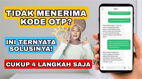 CARA MENGATASI KODE OTP TIDAK MAU MASUK YouTube