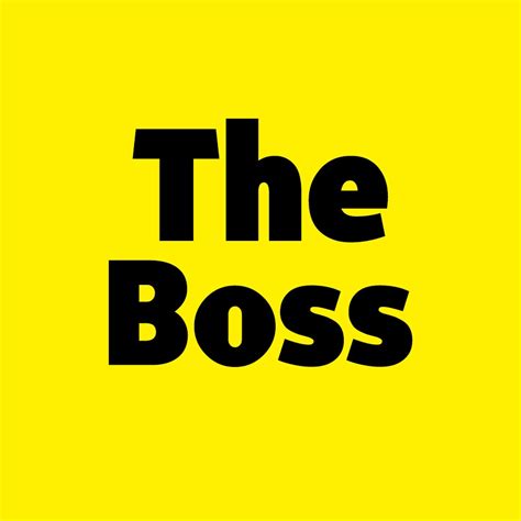 The Boss - YouTube