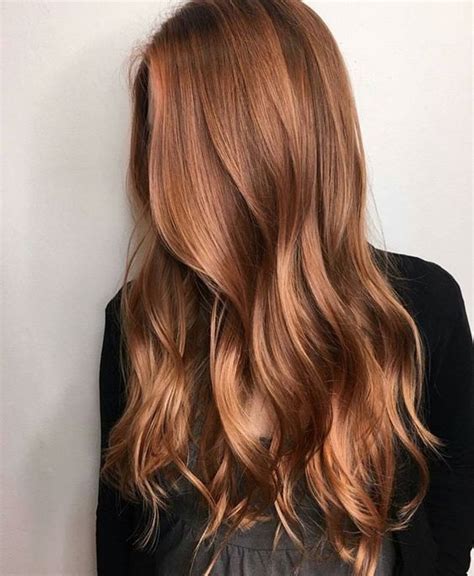 Gorgeous Ginger Brown Hair Color