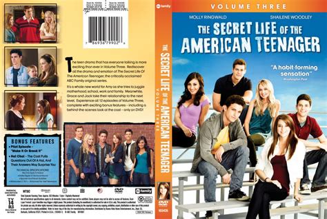The Secret Life American Teenager Season 3 Tv Dvd Scanned Covers