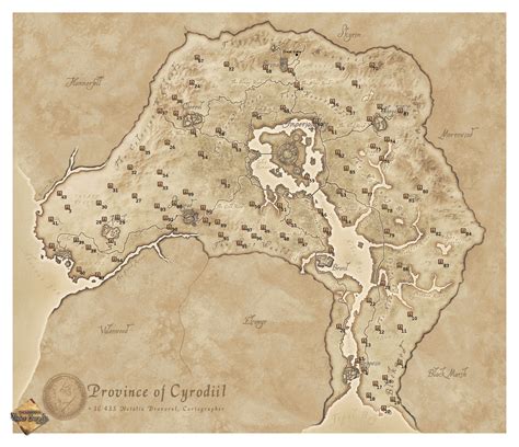 The Elder Scrolls Iv Oblivion Video Games Map Hd Wallpaper Rare