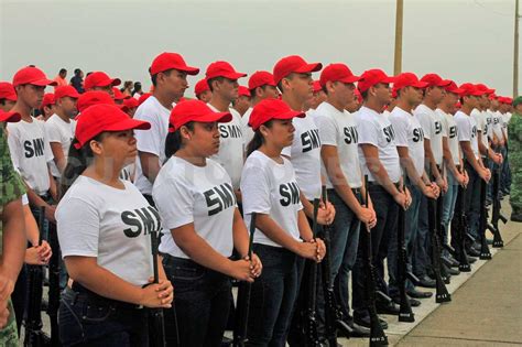 Alistan Reclutamiento Del Servicio Militar Nacional 2018