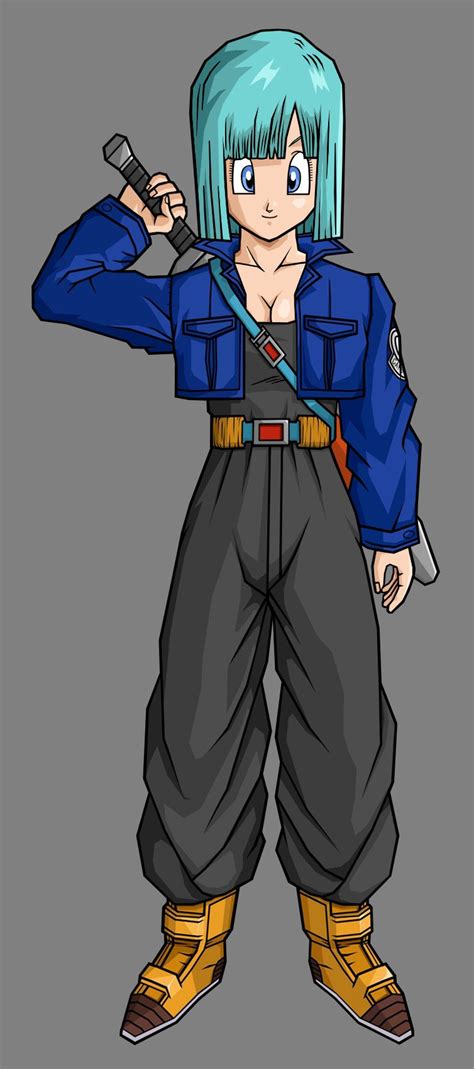 #dragon ball #dragon ball z #dragon ball trunks #trunks briefs #future trunks #mirai trunks #dragon ball oc #dragon ball art #please pay #trunks tag #my txt #no matter who i get interested in and fall for it always seems to come back to dragon ball / trunks #dont get me wrong im not mad. Bulma In Trunks Outfit by hsvhrt on deviantART | Bulma ...