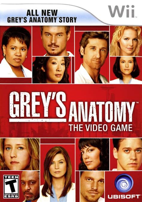 Grey S Anatomy The Video Game Wii Box Cover Art Mobygames