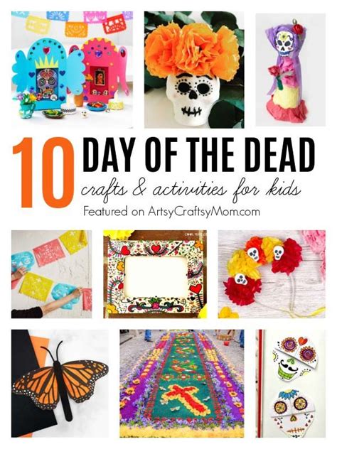 10 Dia De Los Muertos Day Of The Dead Crafts For Kids Craft