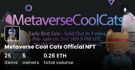 Metaverse Cool Cats Official Nft Collection Opensea