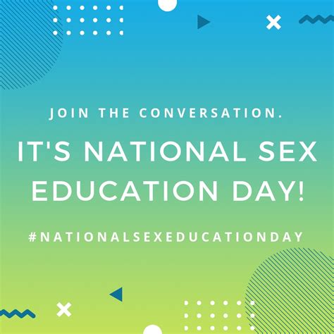 National Sex Education Day 2020 Follow Up Teenworldconfidential