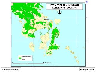Peta Digital Peta Kawasan Konservasi Provinsi Sulawesi Tenggara