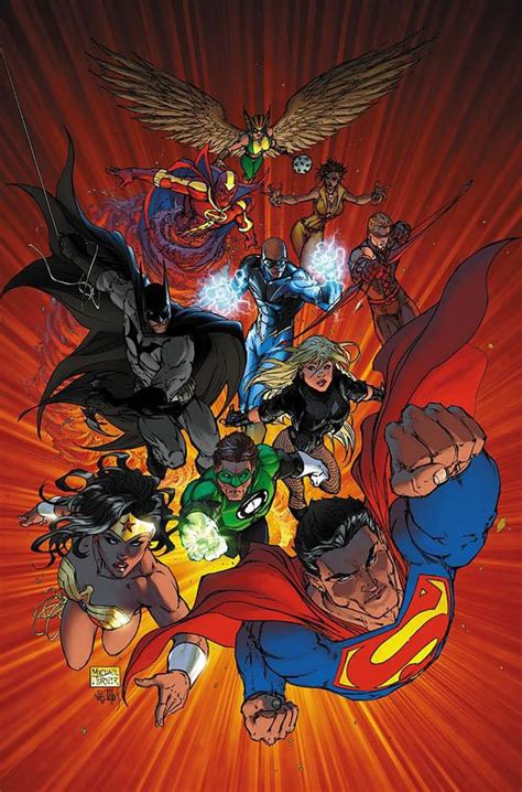 Justice League Of America 2 Michael Turner Dc Comics Heroes