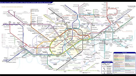 Tube Map With Overground