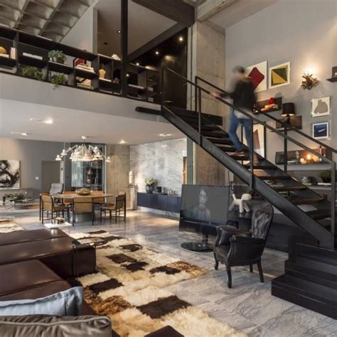 Loft Apartment Interior Design Contemporary Lifestyle Founterior