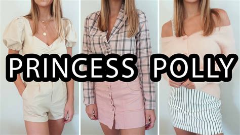 Princess Polly Try On Haul Youtube