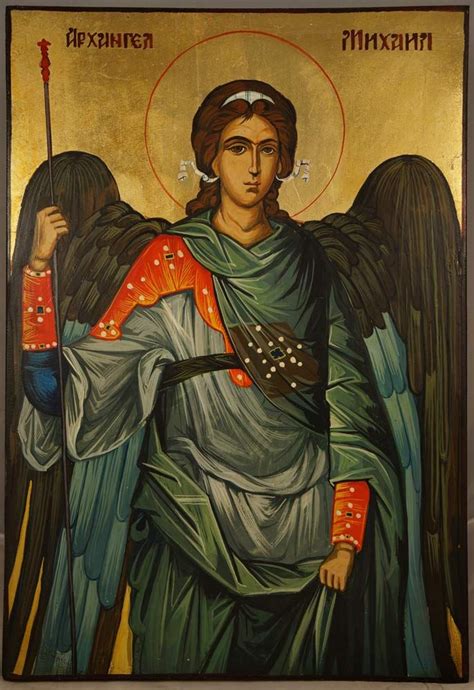St Michael The Archangel Icons Of Holy Angels Hand Painted Icon Of St
