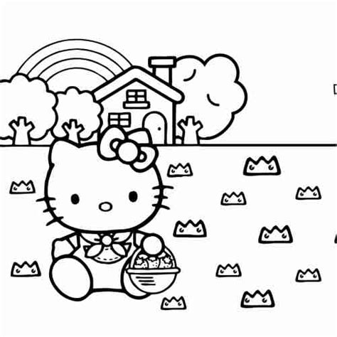 Rainbow Cat Coloring Pages - Unicorn Cat Coloring Pages