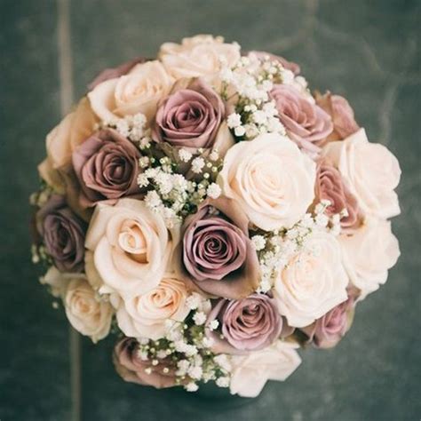 Rose Gold Wedding Flowers Dusty Rose Blush Pink Roses Свадебные идеи