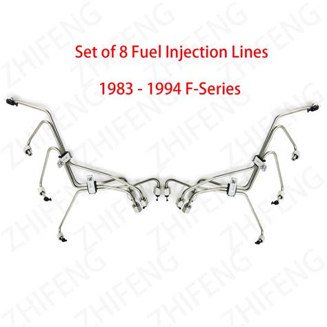 For 1983 1994 Ford 69l 73l Idi Diesel F Series Fuel Injection Lines