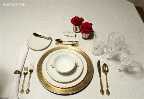 How To Set A Beautiful Formal Table Its Easy ~ Mantel And Table