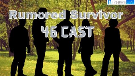 Rumored Survivor Cast Everything To Know About The Rumored