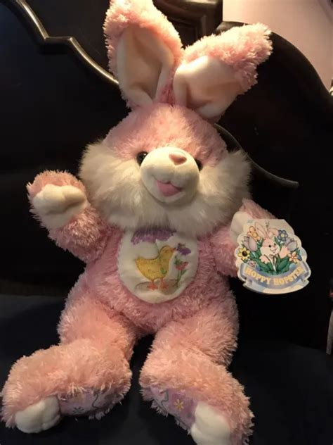 Nwt Dan Dee Collectors Choice Plush Easter Bunny Rabbit Pink Hoppy