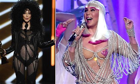 Billboard Music Awards Cher Stuns In Sheer Silver Daily Mail Online