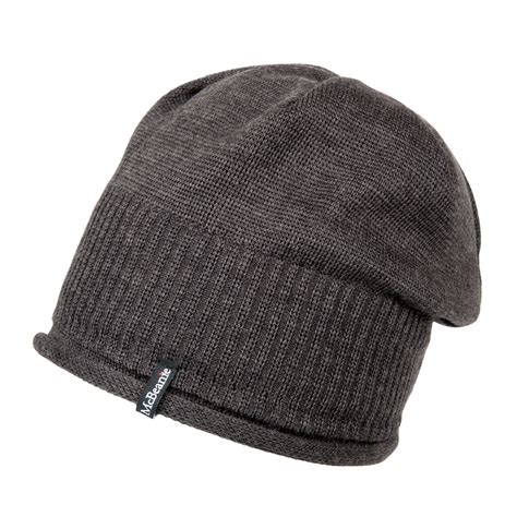McBEANIE simple knithat with lining in fleece for woman and man