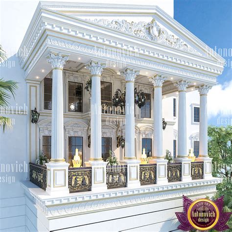 Excellent Villa Exterior Design By Katrina Antonovich On Behance