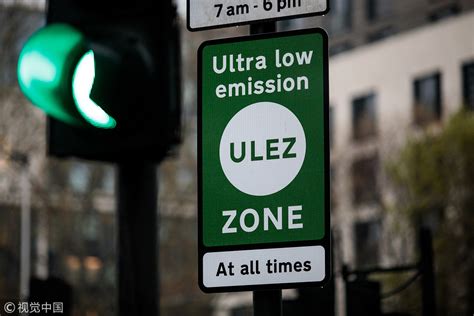 英伦敦划定低排量区域 将向重污染车辆征罚款