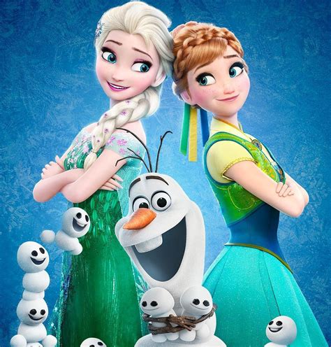 Get The Story Behind The New Mini Snowmen In Frozen Fever Exclusive Poster And Interview
