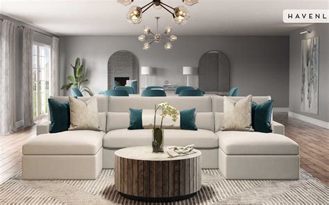 25 Living Room Interior Design Ideas Havenly Teal Living Rooms