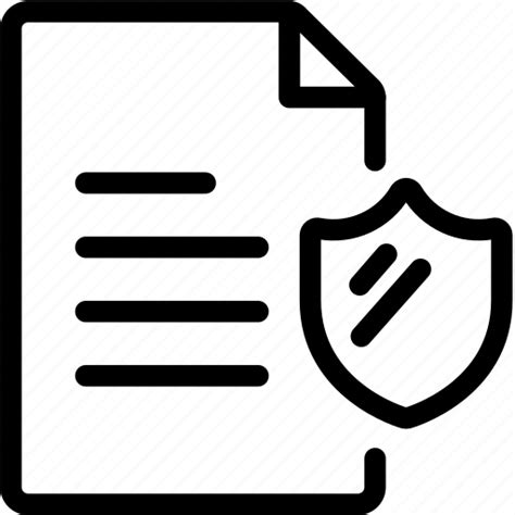 Document Encrypted File Secure Icon